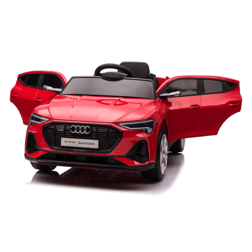 Audi E-Tron Sportback- Czerwony