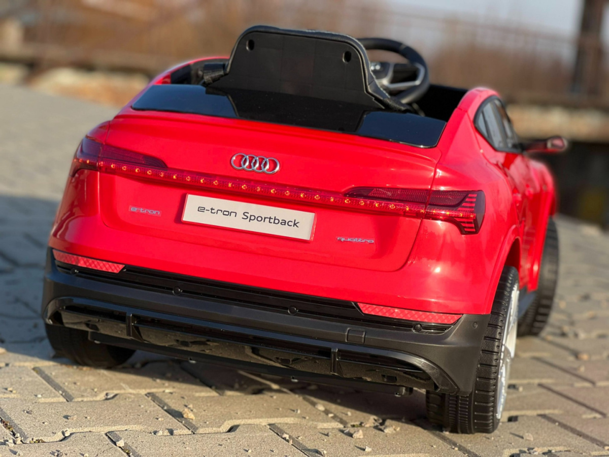 Audi E-Tron Sportback- Czerwony - obrazek 3