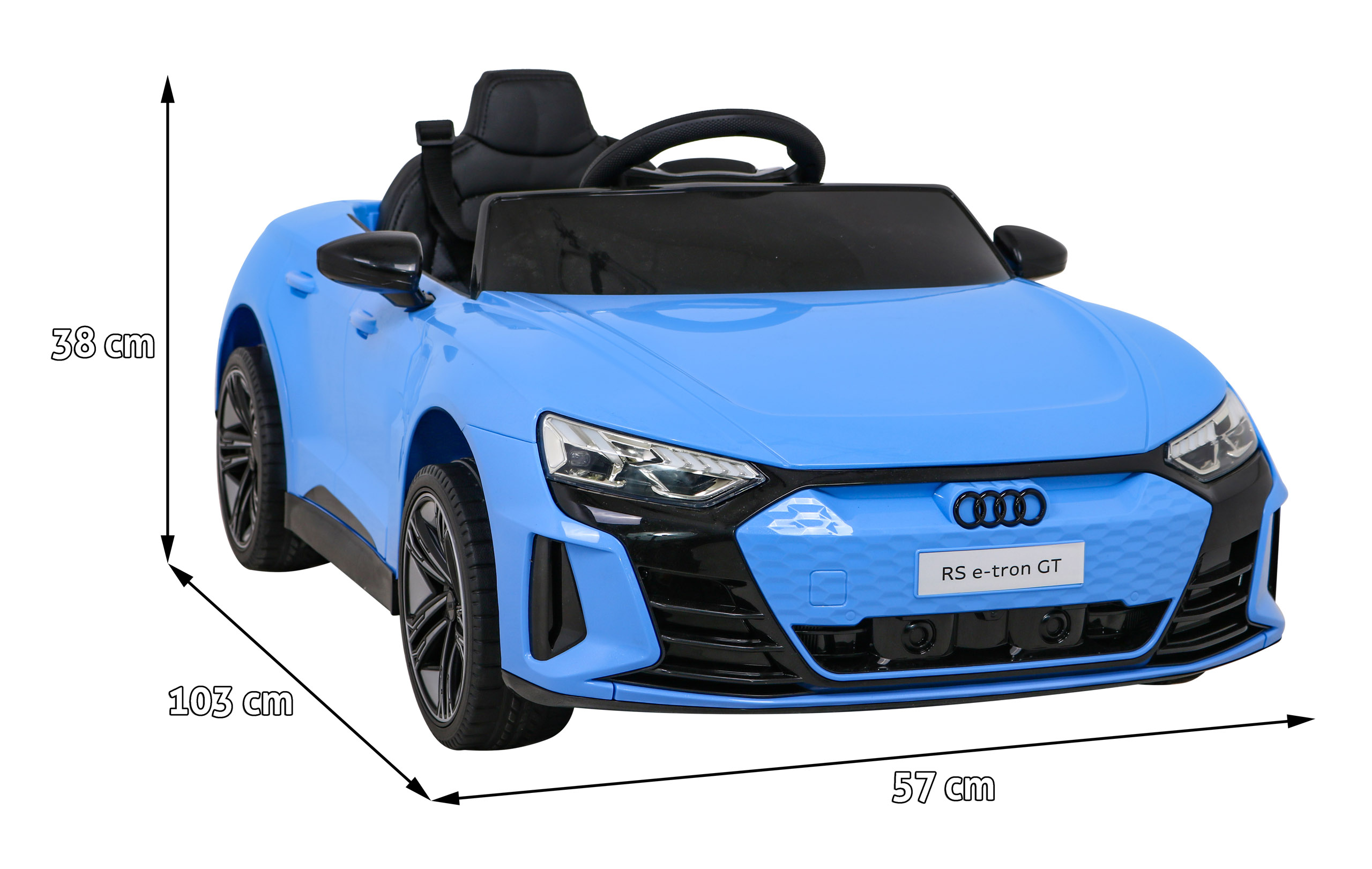 Audi RS E-Tron GT Niebieski - obrazek 14