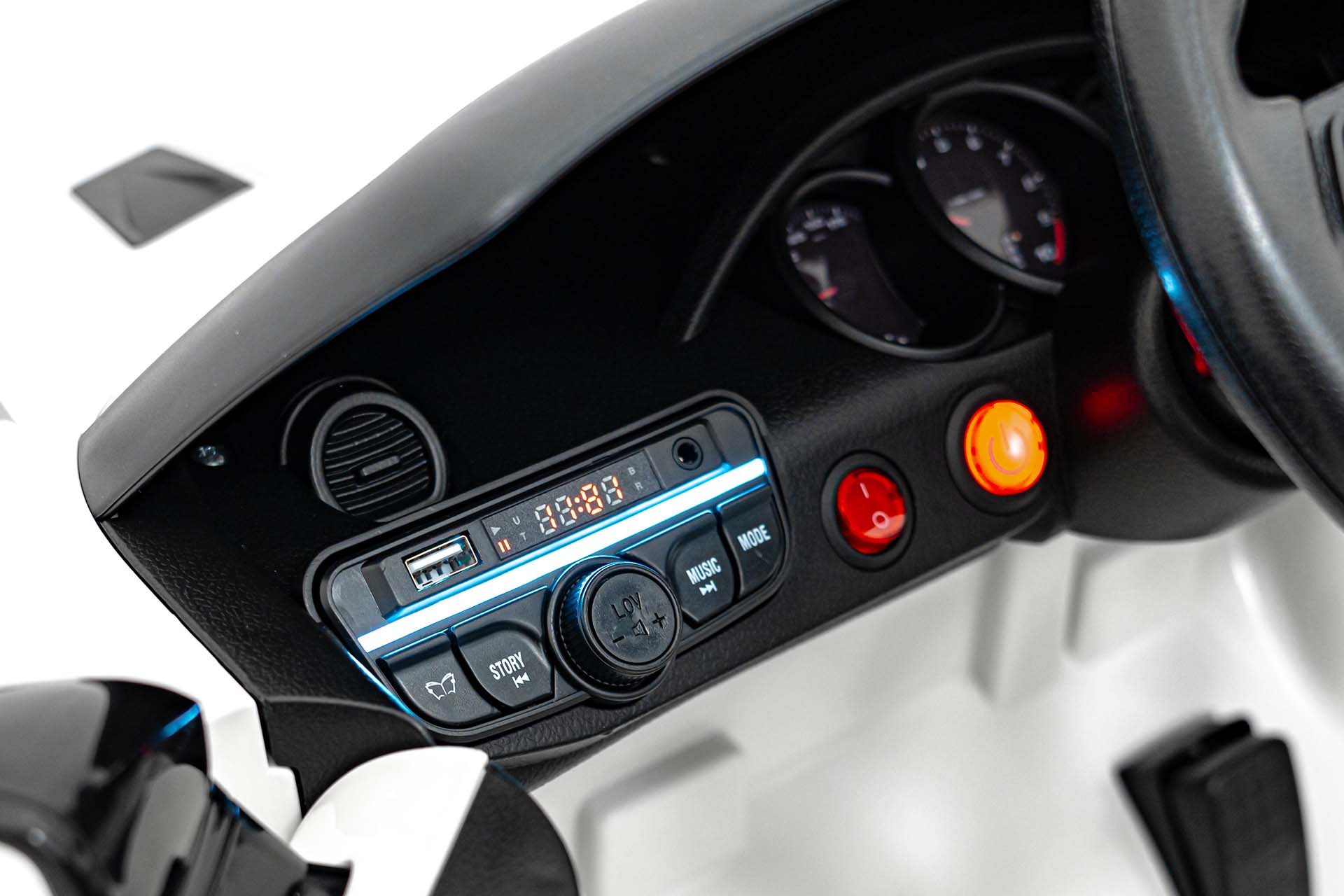 Porsche Spyder RS 718 Biały - obrazek 18