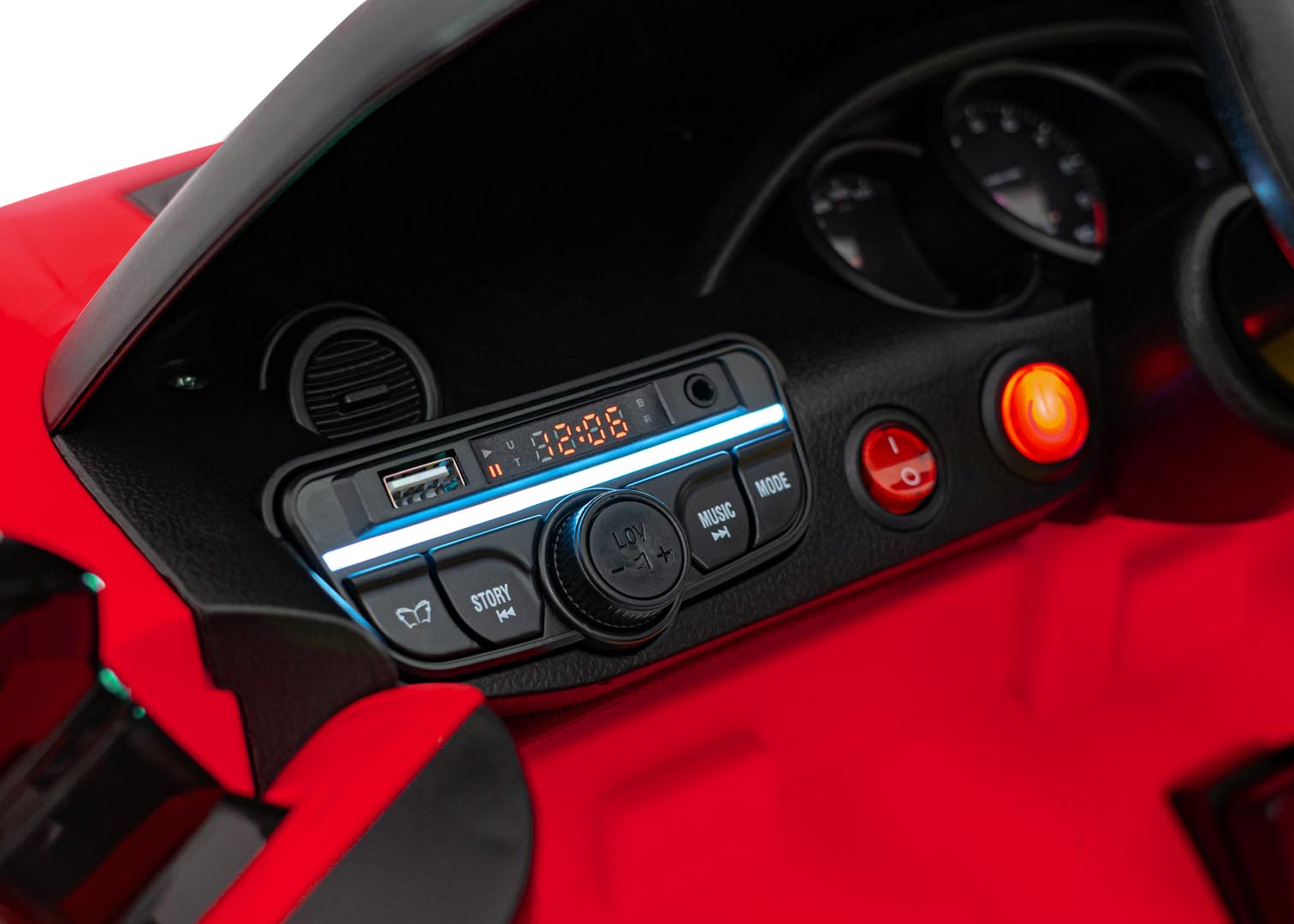 Porsche Spyder RS 718 Czerwony - obrazek 11