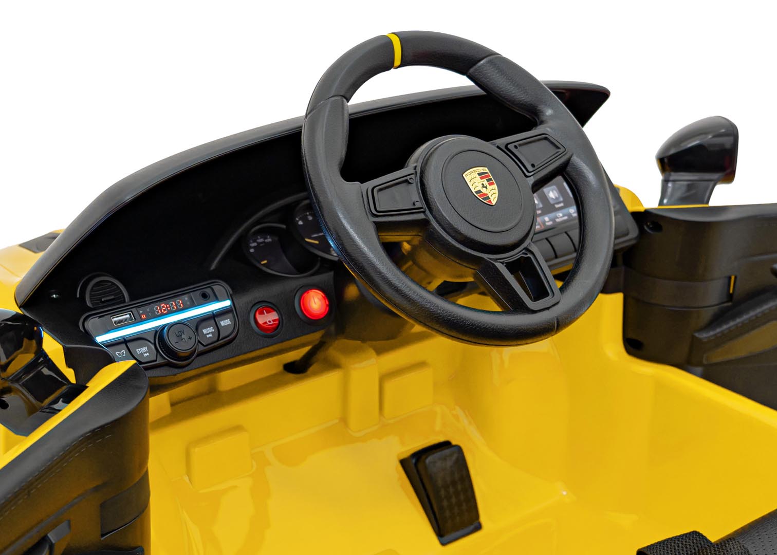 Porsche Spyder RS 718 Żółty - obrazek 10